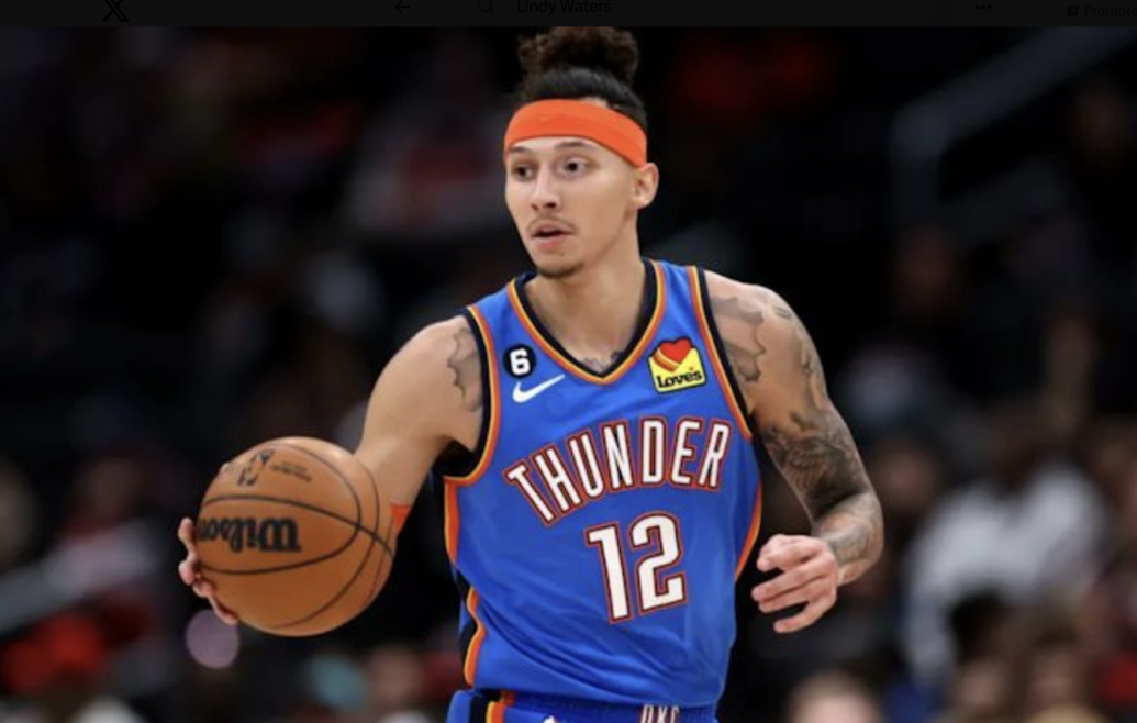 Thunder Signs Lindy Waters III to multiyear contract Sports