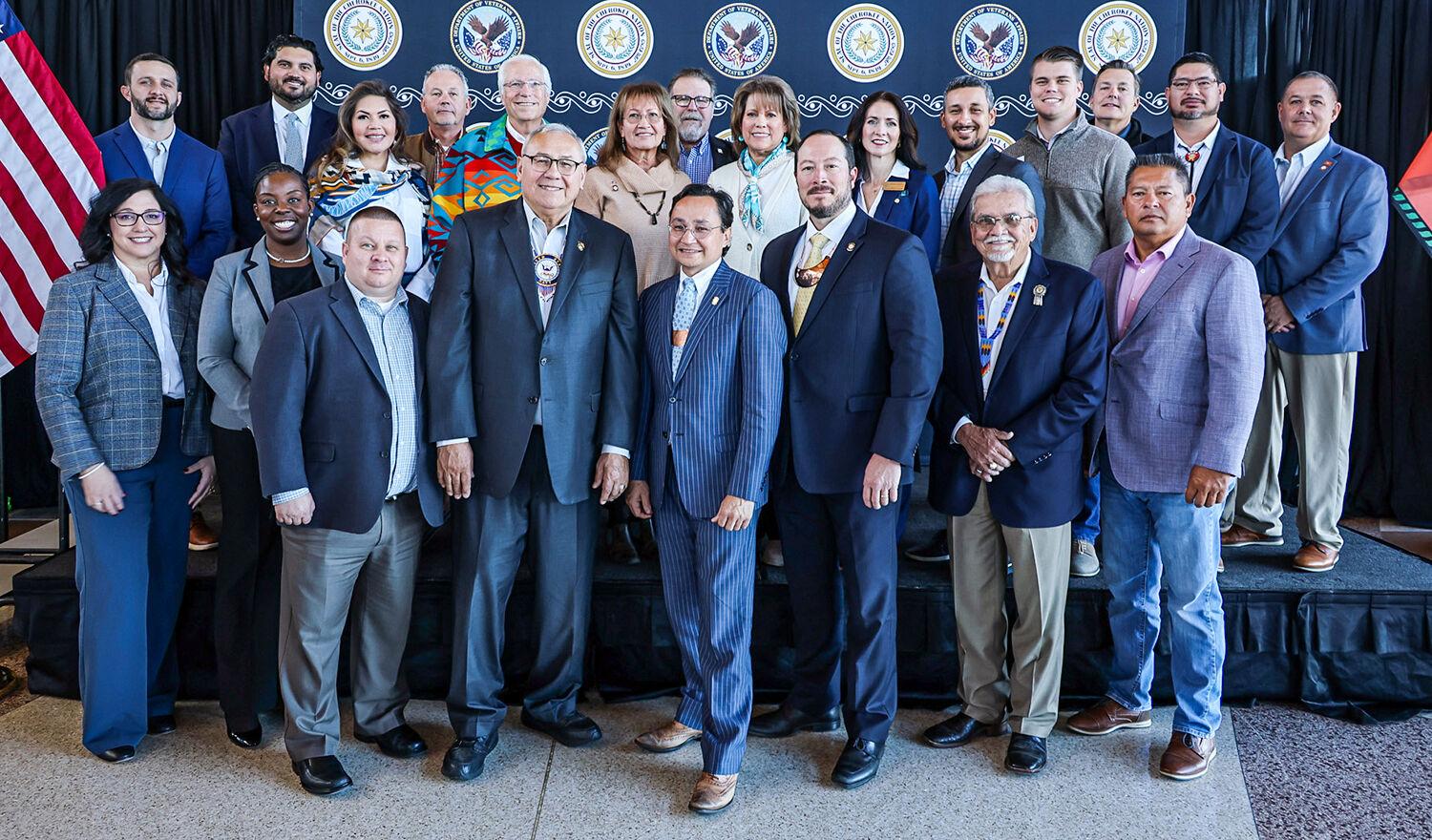Cherokee Nation, Veteran Affairs sign historic agreement for veteran