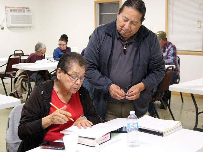 Cherokee speakers learn to read, write using Cherokee Bible Culture