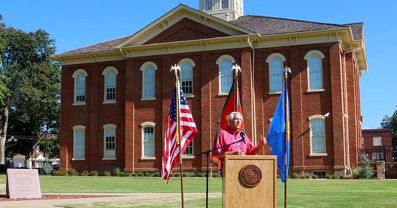 Cherokee National Capitol exterior restored News