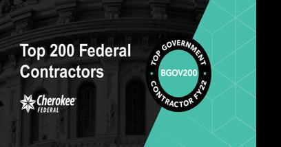 Cherokee Federal named to Bloomberg Government's BGOV200 list of top federal contractors | Money - Vimarsana News