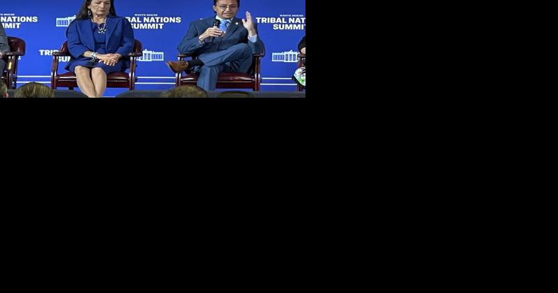 Chief Hoskin speaks at White House Tribal Nations Summit - Vimarsana News