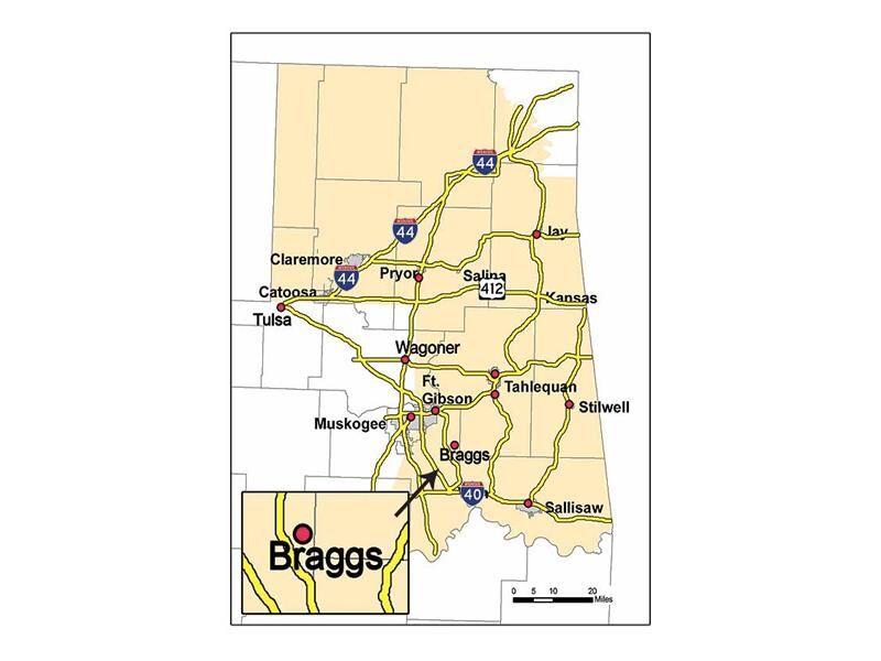Braggs, Okla., is a town of much history News
