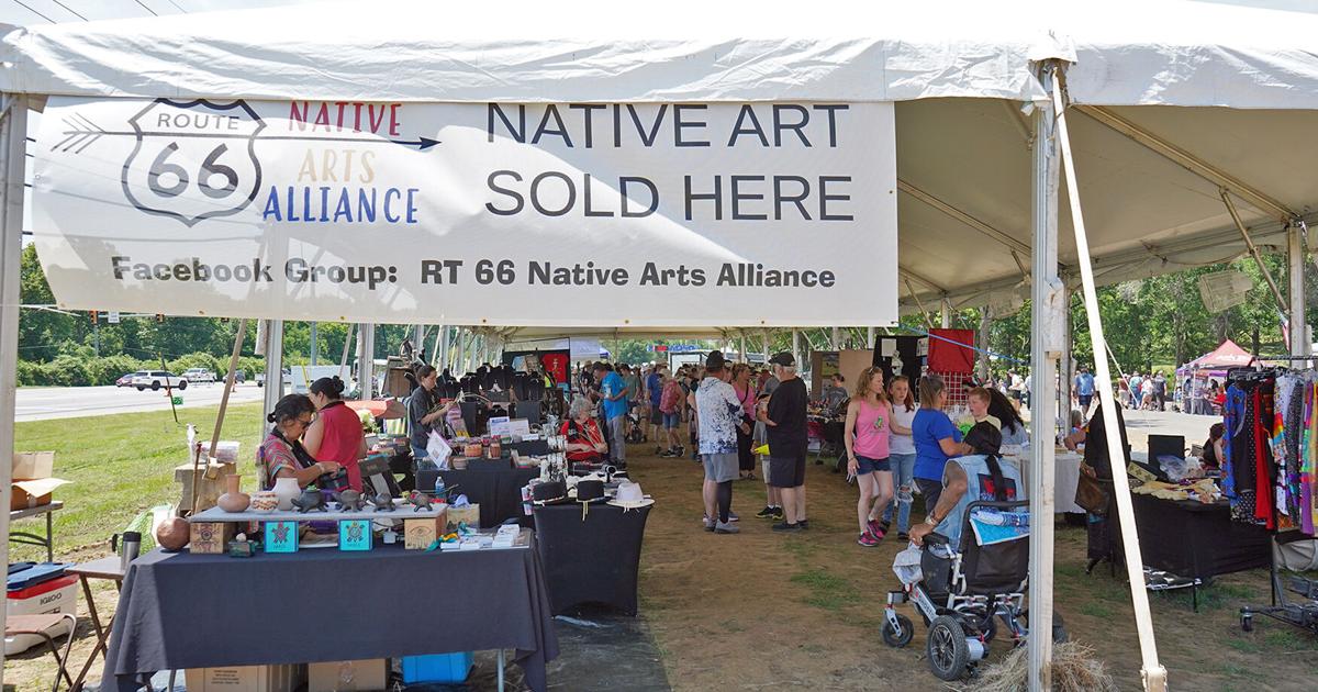 Route 66 Native Arts Alliance hosts art market at centennial celebration
