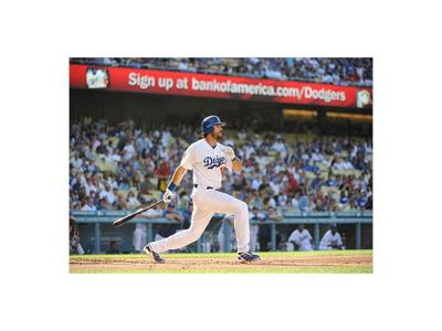 Andre Ethier hits his first big league home run 