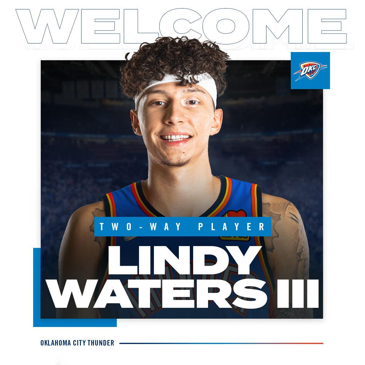 Oklahoma City Thunder forward Lindy Waters III (12) during an NBA