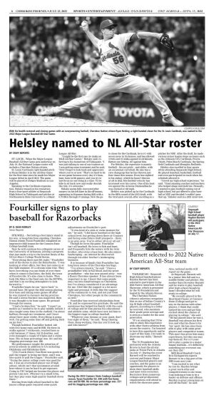 Helsley named to NL All-Star roster, Sports