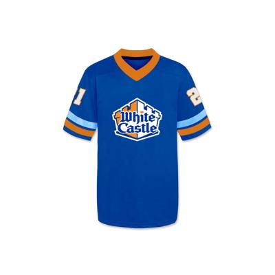 This White Castle jersey is just one of several items available on White Castle's recently updated online merch store, House of Crave. The jersey features the words "Since 1921" on the back, referencing the year White Castle was founded and became Ameri...