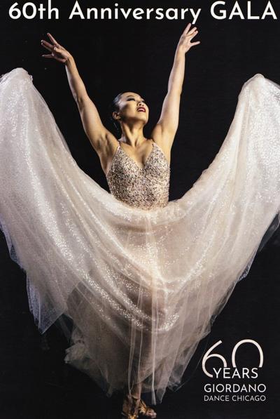 Giordano Dance Chicago celebrates 60th anniversary April 1 at the Harris Theater.