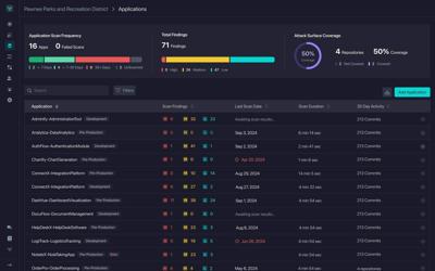 Oversight provides security teams with a birds-eye view of their API security program.