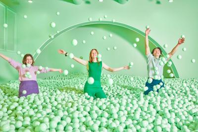 Move over Lolla: Colorpalooza is back at Color Factory Chicago in Willis Tower