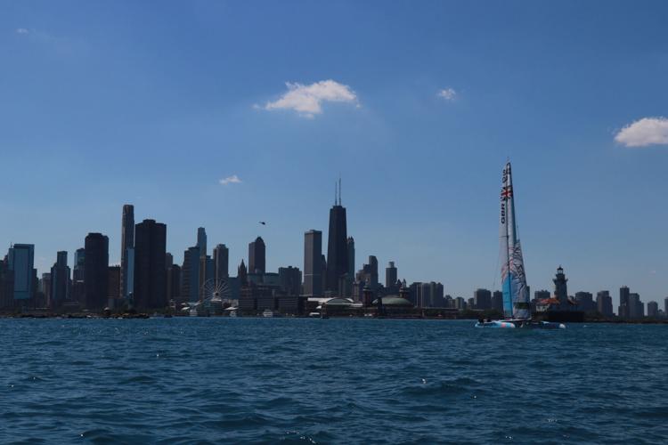 F50 Catamaran Chicago Skyline