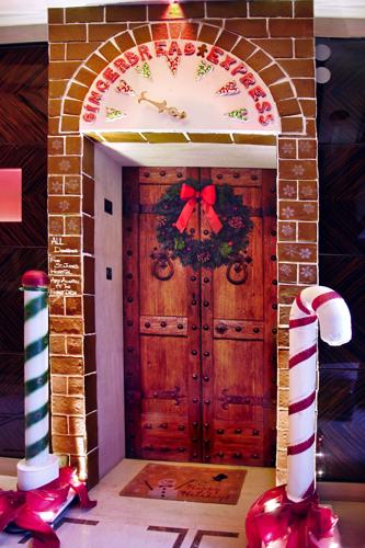 The Gingerbread Express Elevator at Trump Chicago is one-of-a-kind in Chicago and not to be missed! | Photo by Trump Chicago