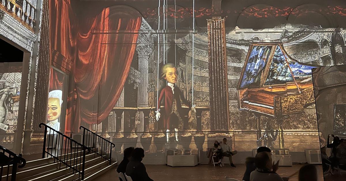 ‘Mozart Immersive’ exhibit showcases new painting and yoga experiences ...