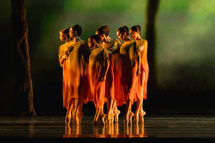 "Eugene Onegin" - The Joffrey Ballet Ensemble. (Photo by Cheryl Mann)