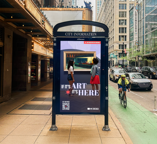 "If It's Art, It's Here" campaign set to launch across Chicago.