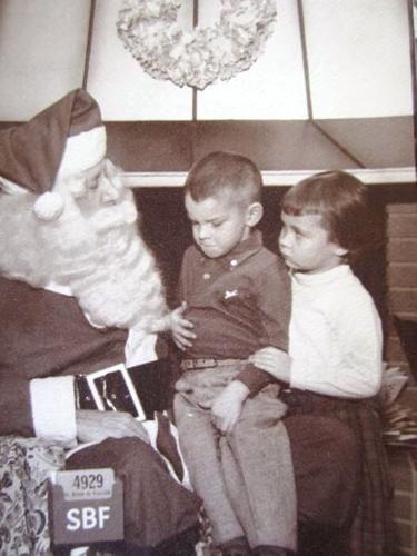Clearly I have lost my fear of Santa, thank you cuz Steve Lowry.