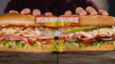 Firehouse Subs & Hot Ones have teamed up to launch two new flavor-packed subs - the first-of-its-kind Spicy Dill Hook & Ladder and the milder Zesty Garlic Hook & Ladder, available for a limited time.