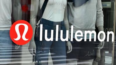 Lululemon storefront, NYC