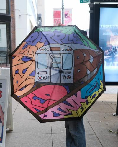 After School Matter's TEENMADE "L-Train System Umbrella."