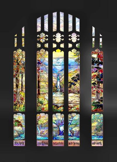 The Art Institute of Chicago acquires Tiffany Studio's Hartwell Memorial Window.