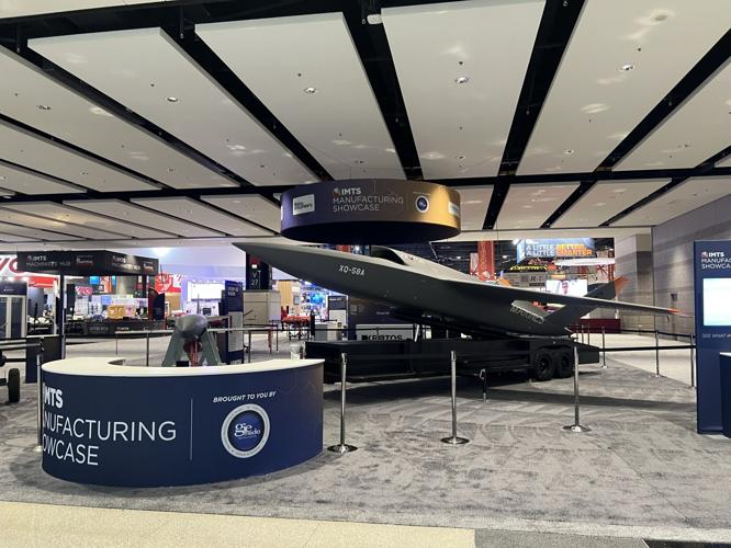 Defense industries exhibited at IMTS 2026. (Candace Jordan photo)