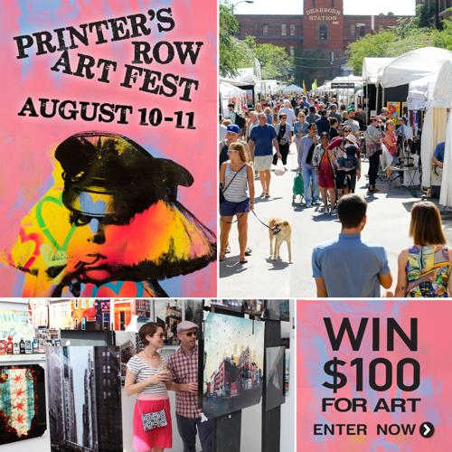 Art and literature will shine at Printers Row festivals Candid