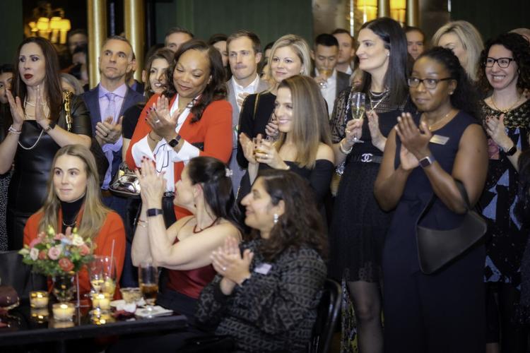 Participants enjoy the 2024 Winter Wishes Holiday Cocktail Celebration on at the Casino Club. (Photo: Heather Eidson)