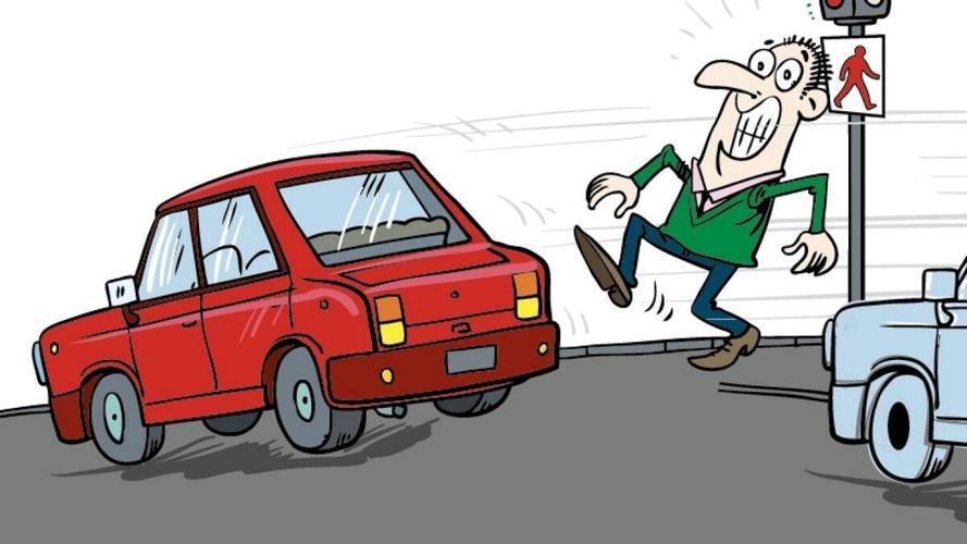 Jaywalking is a no-no, always.