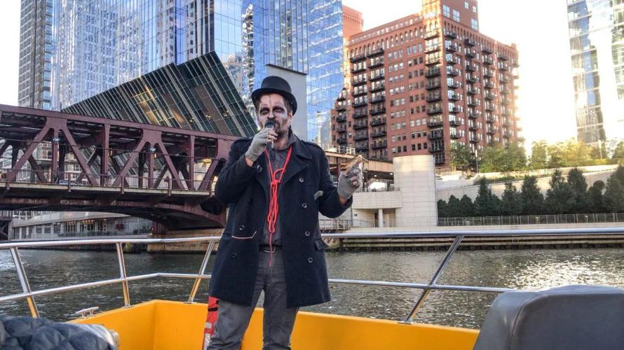 Navy Pier has a variety of fall festivities and Halloween happenings for you to enjoy including a Sea Dog Haunted River Tour! (Navy Pier photo)
