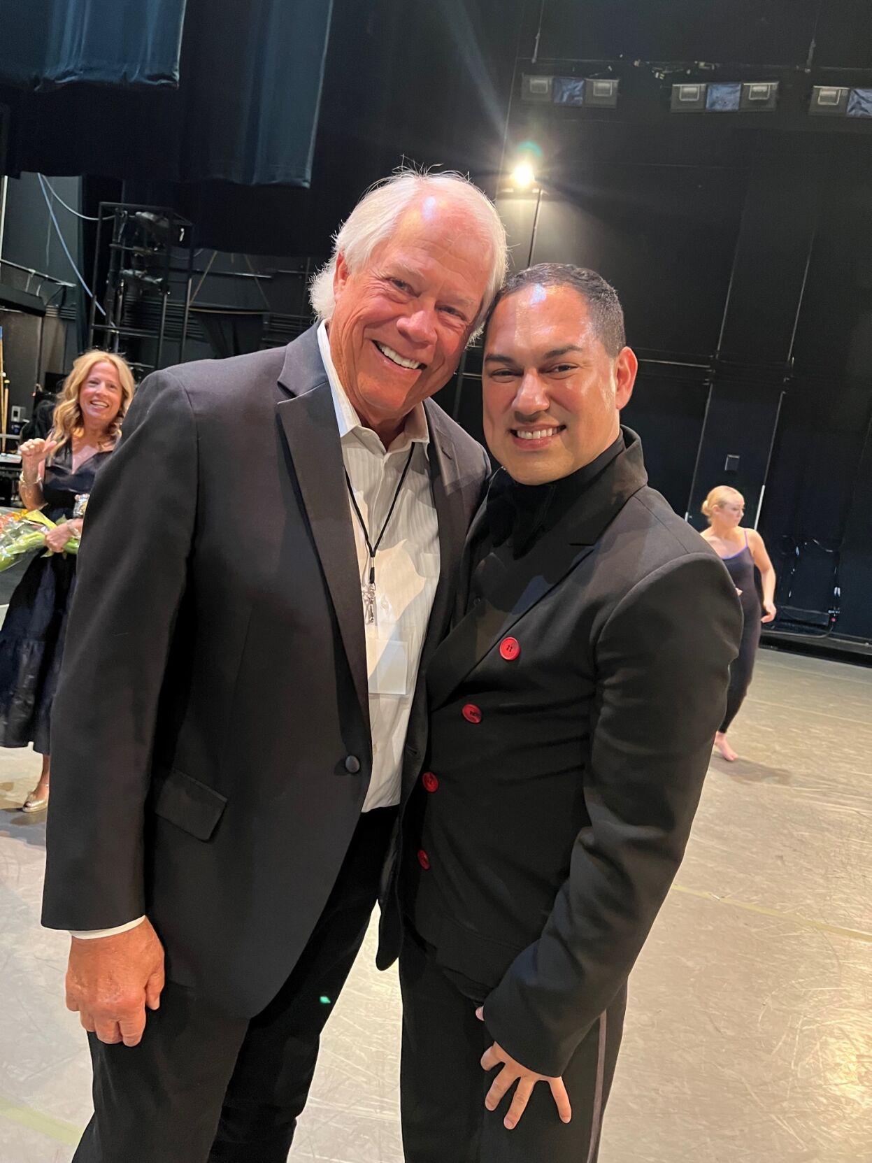 Chuck Jordan and Cesar G. Salinas (GDC Associate Artistic Director)