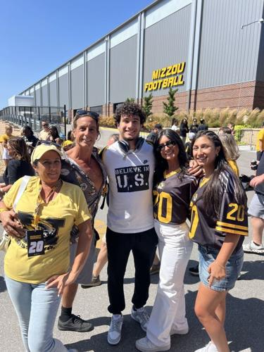 Nick Rodriguez and his family