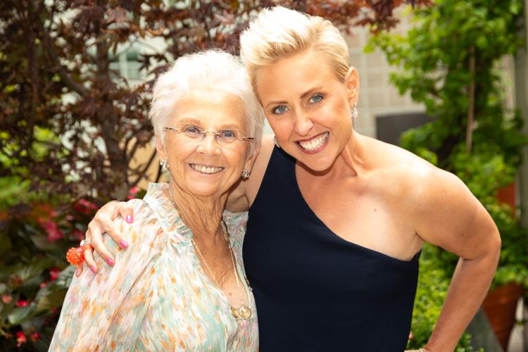 Laura Schwartz and her sweet mom.