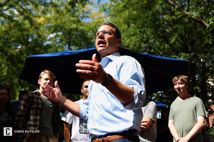 Creamery speech, Shapiro speaks