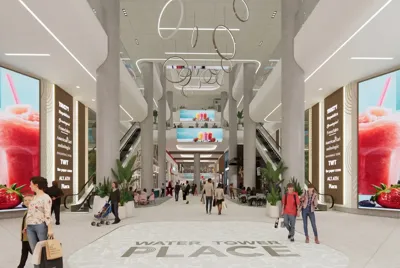 Rendering of Water Tower Place, Michigan Avenue interior. (Rendering | Water Tower Place)