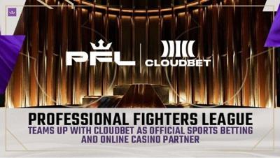 Professional Fighters League Teams up With Cloudbet as Official Sports Bettings and Online Casino Partner