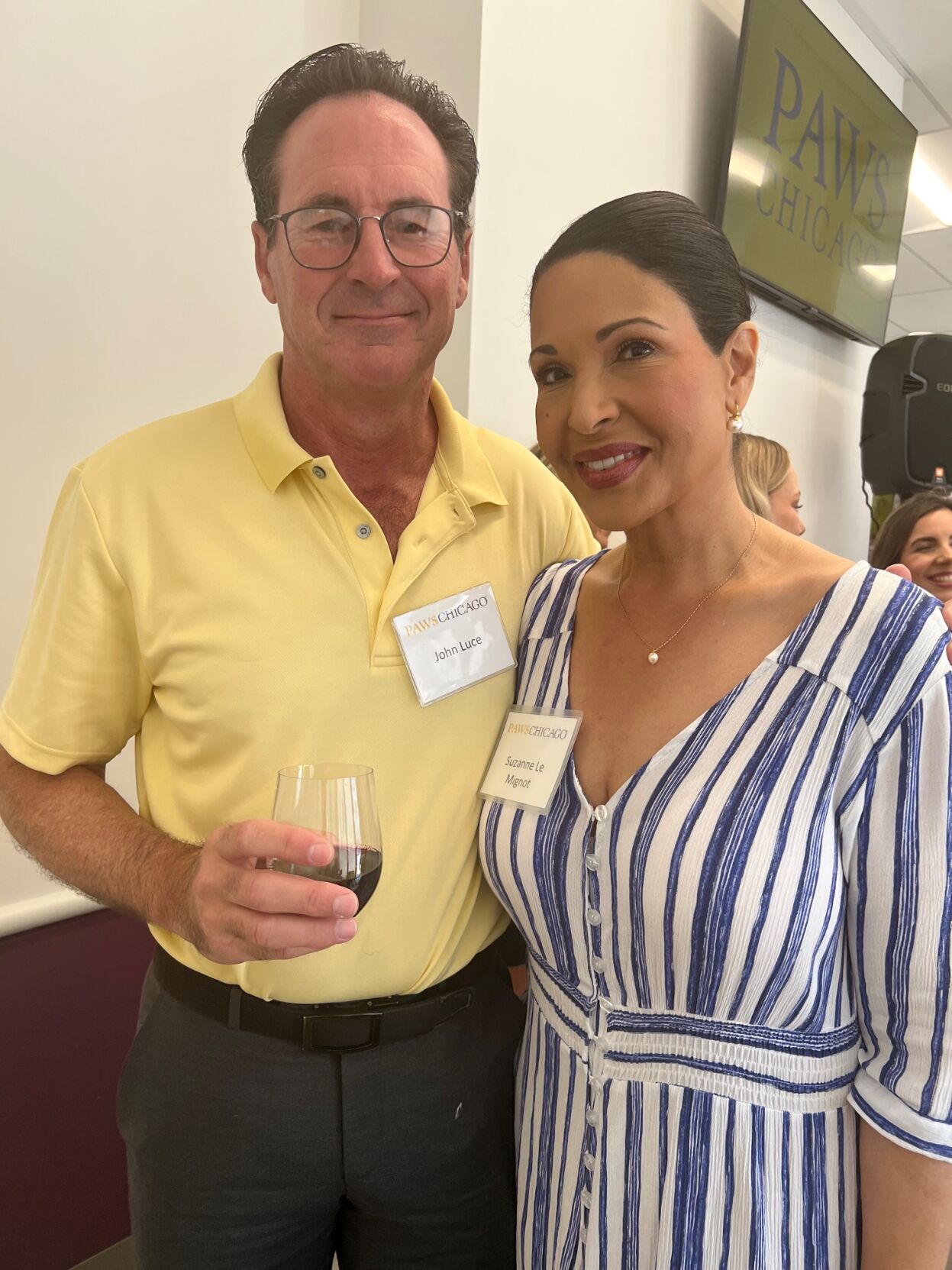 Suzanne LeMignot and John Luce. (Photo Candace Jordan)