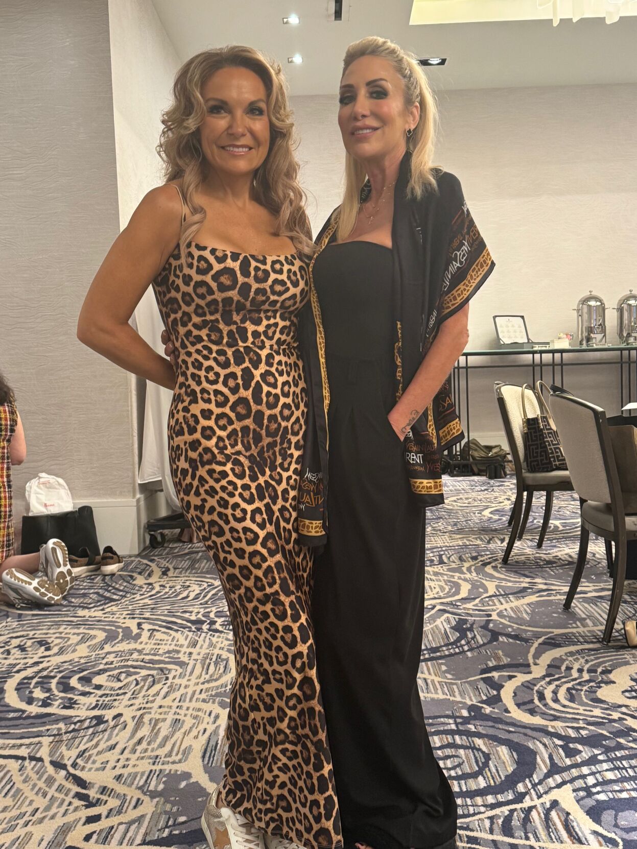 Tina Weller and Leah Chavie.