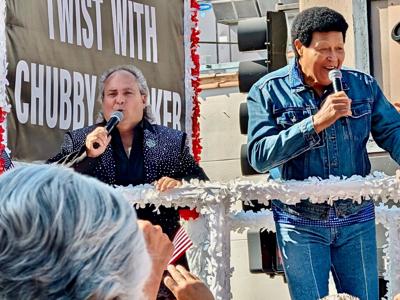 Ron Onesti brought Priscilla Presley, Chubby Checker and other rock n' roll icons to the Arcada Theatre to celebrate its 100th birthday. (Kathy Mondelli photo)