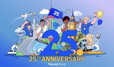 Trip.com Group Celebrates 25 Years of Unforgettable Journeys