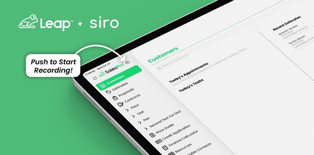 Leap and Siro Unite to Unlock Total Sales Transparency with New Integration in SalesPro
