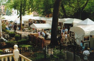 The Old Town Art Fair (shown here) and Wells Street Art Festival will return June 11/12.