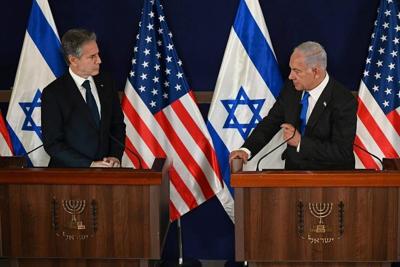 Blinken-Netanyahu-presser