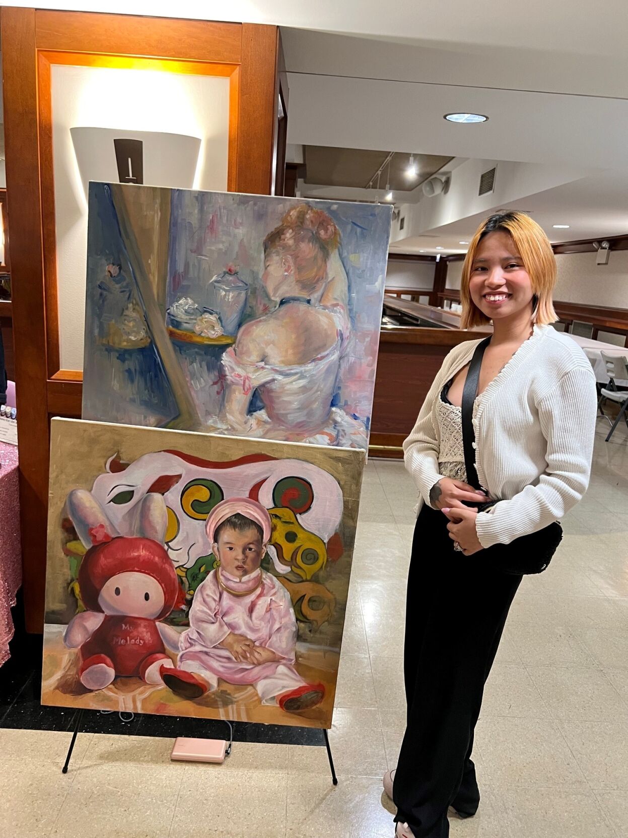 Art by Trang Nguyen at Randolph Street Market's 20th anniversary weekend. (trangsart.com)