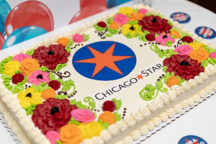 Beautiful birthday cake courtesy of Mariano's (Amanda Puck & Team).