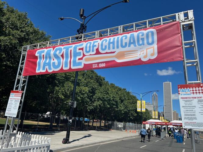 Taste of Chicago 2025 returns with over 60 food and drink vendors. (Candace Jordan photo)