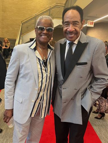 Honorees George Daniels and Gene (Duke of Earl) Chandler. (Photo by Candace Jordan)