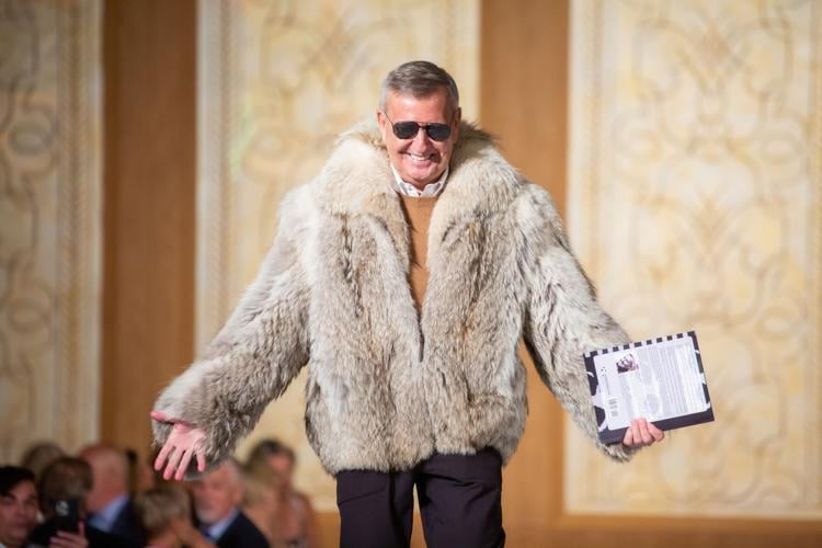 Michael Kutza wearing a York Fur.