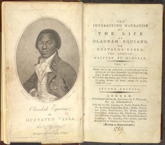 Olaudah Equiano's  best-selling memoir published in 1789.