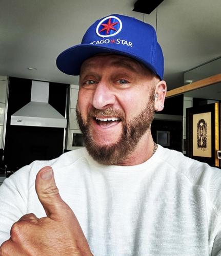 Celebrity Chef Jaime Laurita wearing a Chicago Star baseball cap. (Photo by Candace Jordan)